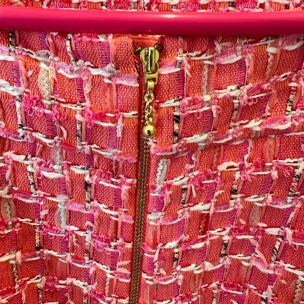 Kate Spade Chic Pink Tweed Skirt - Picture 4 of 4